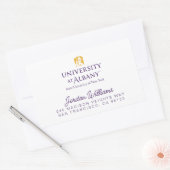 Activiteiten in de omgeving van Albany Iconic Logo Rechthoekige Sticker (Envelop)