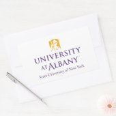 Activiteiten in de omgeving van Albany Iconic Logo Rechthoekige Sticker (Envelop)