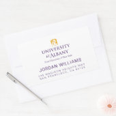 Activiteiten in de omgeving van Albany Iconic Logo Rechthoekige Sticker (Envelop)