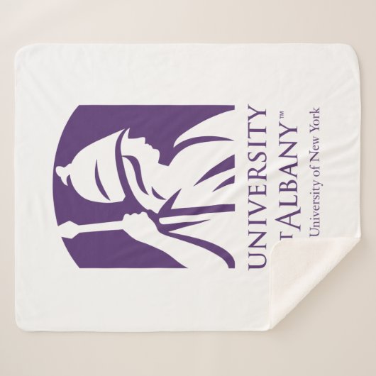 Activiteiten in de omgeving van Albany Iconic Logo Sherpa Deken (Voorkant (horizontaal))