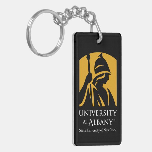 Activiteiten in de omgeving van Albany Iconic Logo Sleutelhanger (Voorkant Links)