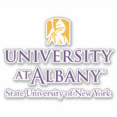 Activiteiten in de omgeving van Albany Iconic Logo Sticker (Voorkant)