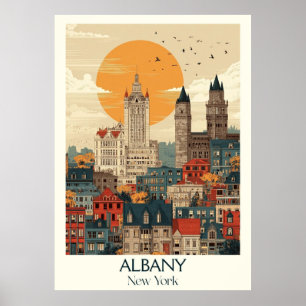 Activiteiten in de omgeving van Albany New York  S Poster