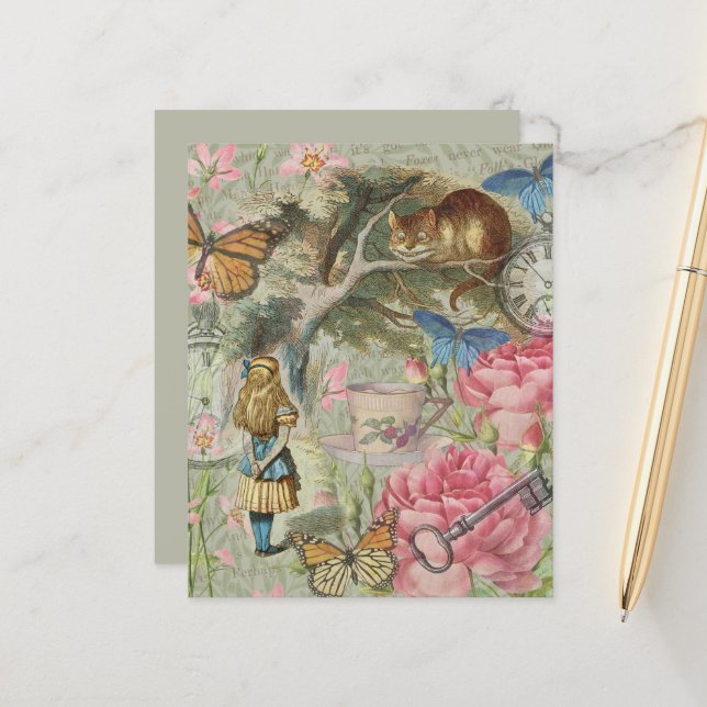 Activiteiten in de omgeving van Alice Cheshire Cat (Voorkant / Achterkant in situ)