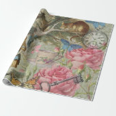 Activiteiten in de omgeving van Alice Cheshire Cat Cadeaupapier (Uitgerold)