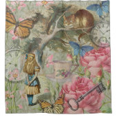 Activiteiten in de omgeving van Alice Cheshire Cat Douchegordijn (Voorkant)