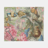 Activiteiten in de omgeving van Alice Cheshire Cat Fleece Deken (Voorkant (Horizontaal))