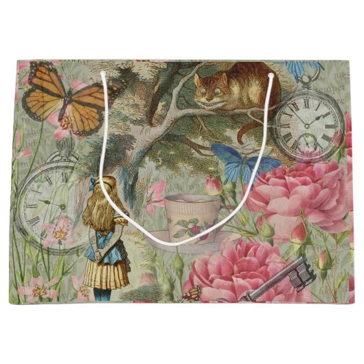 Activiteiten in de omgeving van Alice Cheshire Cat Groot Cadeauzakje (Voorkant)