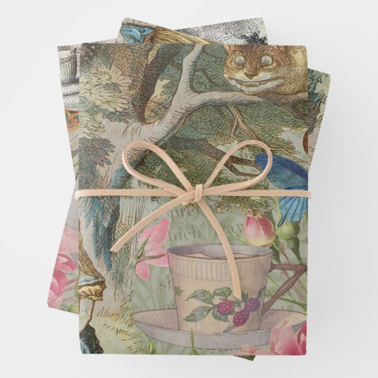 Activiteiten in de omgeving van Alice Cheshire Cat Inpakpapier Vel (In situ)