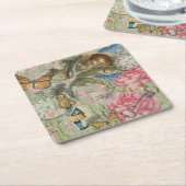 Activiteiten in de omgeving van Alice Cheshire Cat Kartonnen Onderzetters (Schuin)