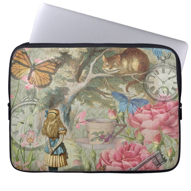 Activiteiten in de omgeving van Alice Cheshire Cat Laptop Sleeve (Voorkant)