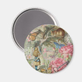 Activiteiten in de omgeving van Alice Cheshire Cat Magneet (Voorkant / Achterkant)