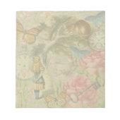 Activiteiten in de omgeving van Alice Cheshire Cat Notitieblok (Voorkant)