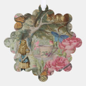 Activiteiten in de omgeving van Alice Cheshire Cat Ornament Kaart (Achterkant)