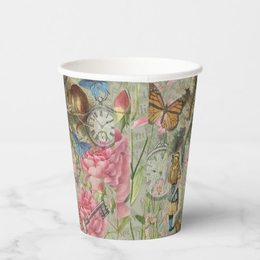 Activiteiten in de omgeving van Alice Cheshire Cat Papieren Bekers (Rechts)