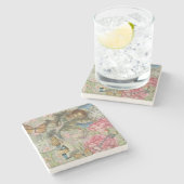 Activiteiten in de omgeving van Alice Cheshire Cat Stenen Onderzetter (Zijkant)