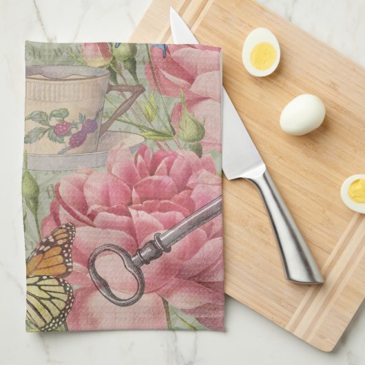 Activiteiten in de omgeving van Alice Cheshire Cat Theedoek (Quarter Fold)