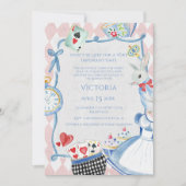 Activiteiten in de omgeving van Alice in Wonderlan Kaart (Voorkant)