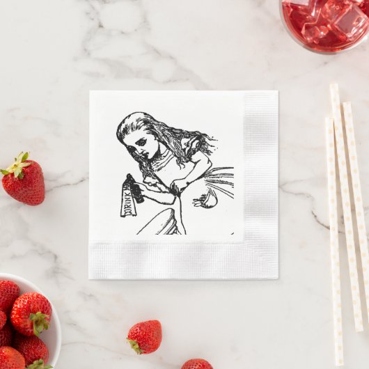 Activiteiten in de omgeving van Alice in Wonderlan Servetten (Insitu)