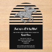 Activiteiten in de omgeving van Altar Derby Silver Acryl Uitnodigingen (Voorkant)