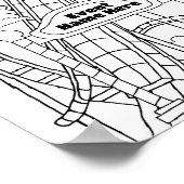 Activiteiten in de omgeving van Amusement Park Art Poster (Hoek)