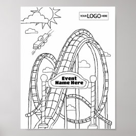 Activiteiten in de omgeving van Amusement Park Art Poster