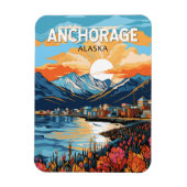 Activiteiten in de omgeving van Anchorage Alaska T Magneet (Verticaal)