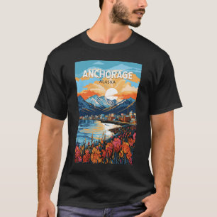 Activiteiten in de omgeving van Anchorage Alaska T T-shirt