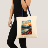 Activiteiten in de omgeving van Anchorage Alaska T Tote Bag (Voorkant (product))