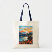 Activiteiten in de omgeving van Anchorage Alaska T Tote Bag (Voorkant)