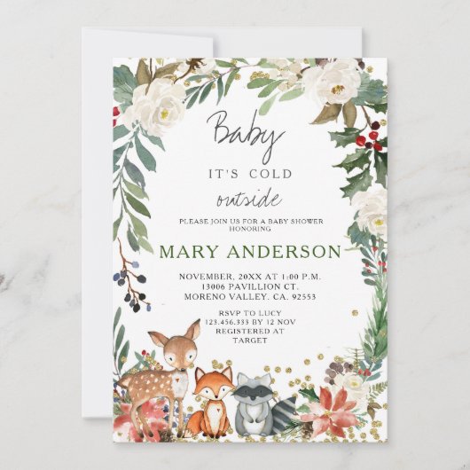 Activiteiten in de omgeving van Animals Winter For Kaart (Voorkant)