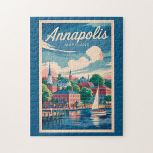 Activiteiten in de omgeving van Annapolis Maryland Legpuzzel