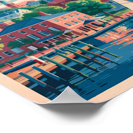 Activiteiten in de omgeving van Annapolis Maryland Poster (Hoek)