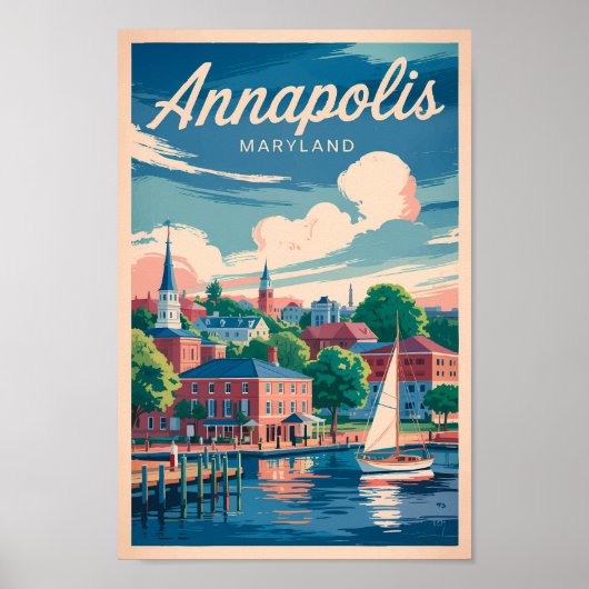 Activiteiten in de omgeving van Annapolis Maryland Poster (Voorkant)