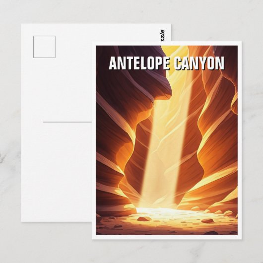 Activiteiten in de omgeving van Antelope Canyon Na Briefkaart (Voorkant / Achterkant)