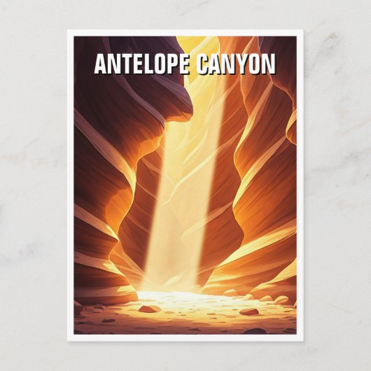 Activiteiten in de omgeving van Antelope Canyon Na Briefkaart (Voorkant)