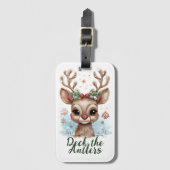Activiteiten in de omgeving van Antlers Christmas  Bagagelabel (Voorkant (verticaal))