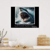 Activiteiten in de omgeving van Apex Predator's Ga Poster (Keuken)
