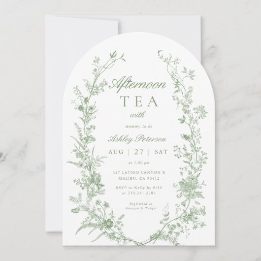 Activiteiten in de omgeving van Arch Sage Green Af Kaart (Voorkant)