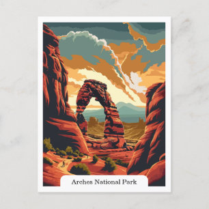 Activiteiten in de omgeving van Arches National Pa Briefkaart