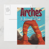 Activiteiten in de omgeving van Arches National Pa Feestdagenkaart (Voorkant / Achterkant)