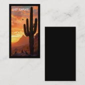 Activiteiten in de omgeving van Arizona Desert Sou Visitekaartje (Voorkant / Achterkant)