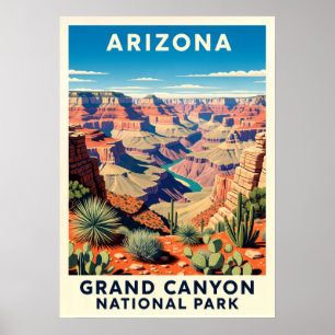 Activiteiten in de omgeving van Arizona Grand Cany Poster