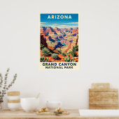 Activiteiten in de omgeving van Arizona Grand Cany Poster (Keuken)