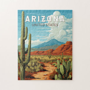Activiteiten in de omgeving van Arizona Travel Art Legpuzzel