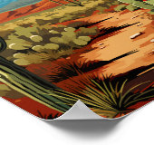 Activiteiten in de omgeving van Arizona Travel Art Poster (Hoek)