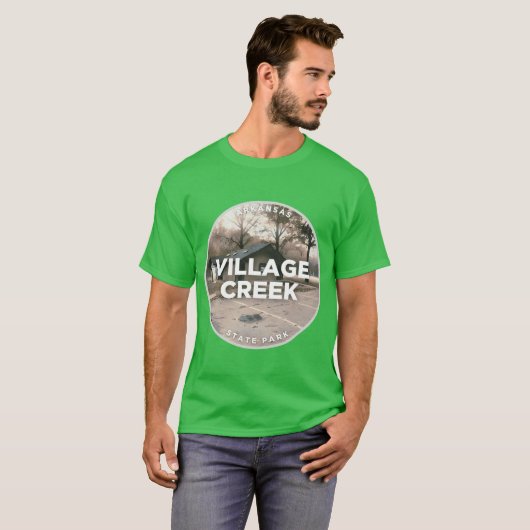 Activiteiten in de omgeving van Arkansas Village C T-shirt (Voorkant volledig)