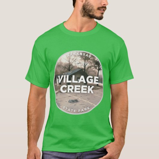 Activiteiten in de omgeving van Arkansas Village C T-shirt (Voorkant)