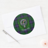 Activiteiten in de omgeving van Armstrong Scottish Ronde Sticker (Envelop)