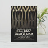 Activiteiten in de omgeving van Art Deco Black & G Kaart (Staand voorkant)